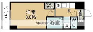 ベルハイム山手町【6階】の間取り