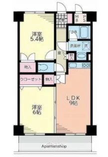 フレール仙台泉中央【6階】の間取り