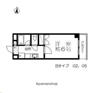 アーバンヒルズ柏木【1階】の間取り