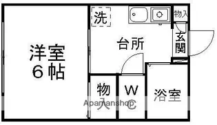 セブンハイツ【102号室】の間取り