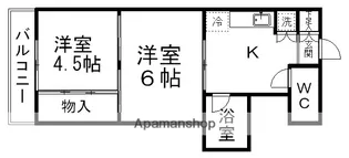 宮城県仙台市青葉区高松2丁目【マンション】の間取り