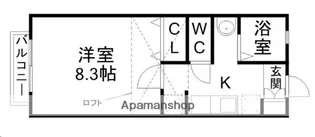 フォレストスクウェア【1階】の間取り