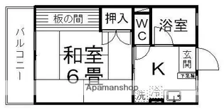 メゾン青葉B【2階】の間取り
