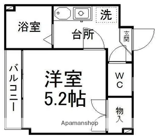 ベルトピア木町【303号室】の間取り