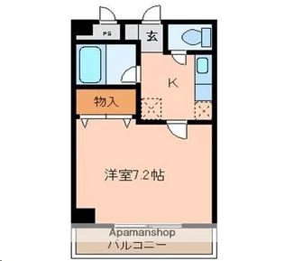 宮城県仙台市太白区長町5丁目【マンション】の間取り