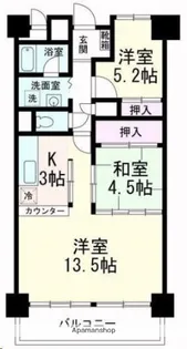宮城県仙台市青葉区柏木1丁目【マンション】の間取り