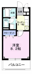 ELEVEN河原町【3階】の間取り