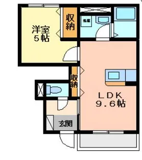 アラ・モードⅡ【1階】の間取り