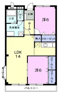 ハイツリュミエール【3階】の間取り