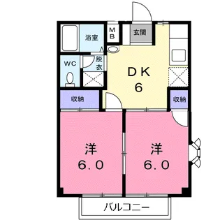 セピアコートSATO【2階】の間取り