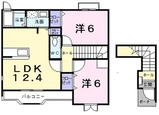 セレーノ・ヴィラ【2階】の間取り
