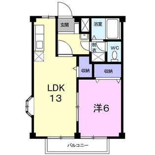 アーバンステートⅡ【1階】の間取り