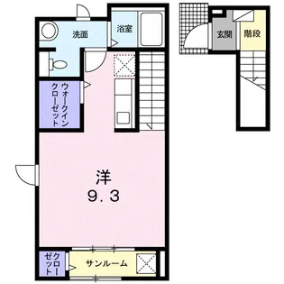 エトワール【2階】の間取り