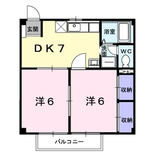 アクティブZEN【2階】の間取り