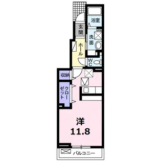 ビオーラ【1階】の間取り