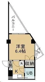 エルステ佐幸【407号室】の間取り