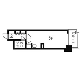 ダイアパレスステーションプラザ五橋【5階】の間取り