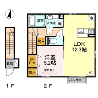 GRAN M【2階】の間取り