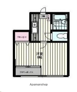 宮城県仙台市若林区土樋【マンション】の間取り