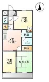 ハイブリッドレジデンスⅤ【00102号室】の間取り