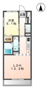 エトワール M【4階】の間取り