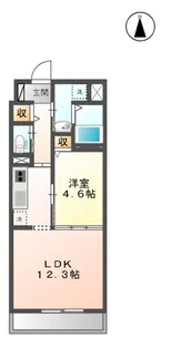 エトワール M【4階】の間取り