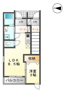 ファースト オブ メイ【1階】の間取り