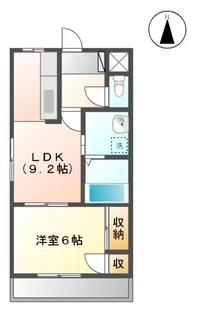 リヴィエールⅠ【1階】の間取り