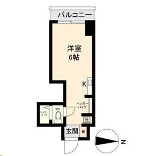 アソルティ東二番丁レジデンス【11階】の間取り