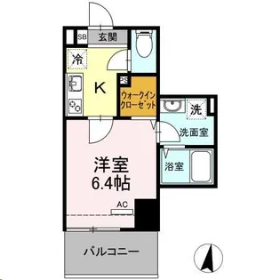 第三上村ビル【6階】の間取り