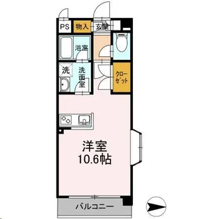 長町南クレスト【2階】の間取り