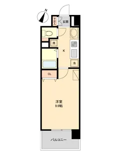 レジディア榴岡公園【7階】の間取り