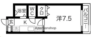 宮城県仙台市青葉区小松島2丁目【マンション】の間取り