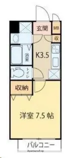宮城県仙台市青葉区土樋1丁目【マンション】の間取り