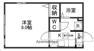 HOOP・Y【101号室】の間取り