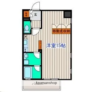 宮城県仙台市青葉区上杉2丁目【マンション】の間取り
