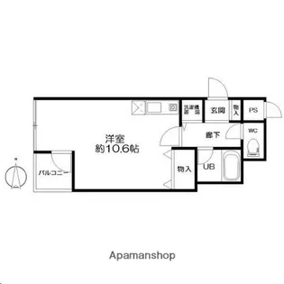 宮城県仙台市青葉区支倉町【マンション】の間取り