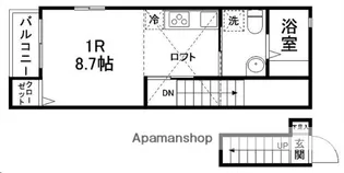 HOW’S川内三十人町A棟【2階】の間取り
