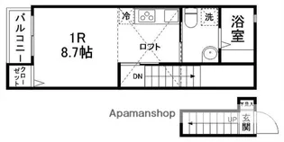 HOW’S川内三十人町A棟【2階】の間取り