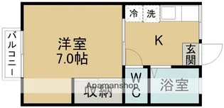 本田パナハイツ【203号室】の間取り