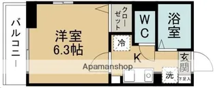 緑の丘【203号室】の間取り