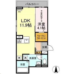 AVANCE【2階】の間取り