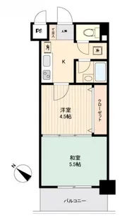 リビングステージ東仙台【5階】の間取り