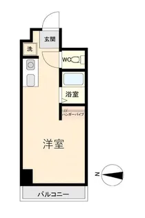 アソルティ東二番丁レジデンス【5階】の間取り