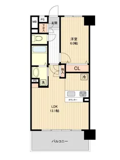 シエナ仙台Ⅲ【5階】の間取り