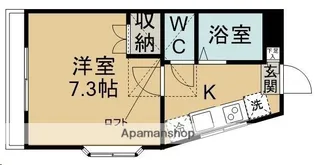 ストロベリーハウス【201号室】の間取り