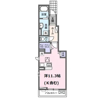 フェルマータOH【1階】の間取り