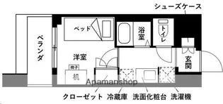 宮城県仙台市青葉区支倉町【マンション】の間取り