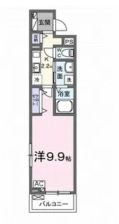 クラールⅡ【2階】の間取り