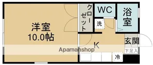 シンフォニー中島丁【103号室】の間取り